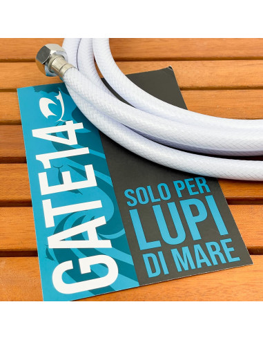 Tubo doccia retinato in PVC 1/2" F