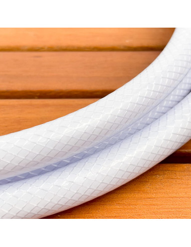 Tubo doccia retinato in PVC 1/2" F