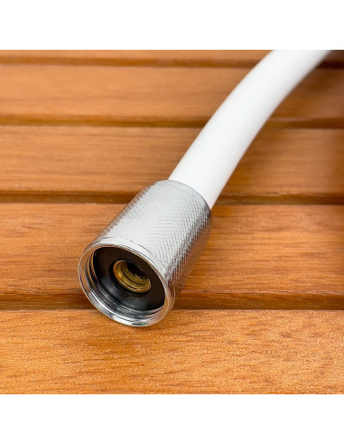 Tubo doccia in PVC bianco 1/2" F -...