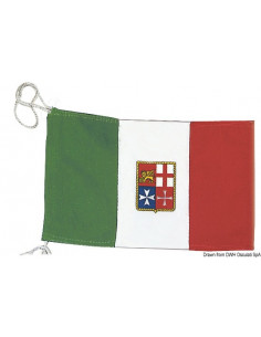 Bandiera Italia Marina Mercantile 70 x 100 cm