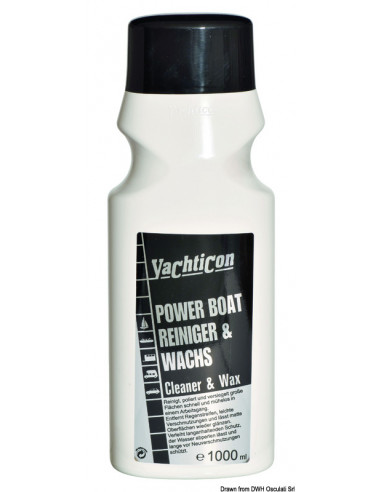 Pulitore lucidante protettivo YACHTICON Power Boat Cleaner e Wax