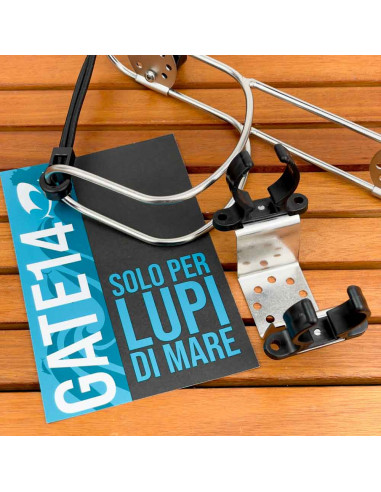 Staffa supporto salvagente anulare e...
