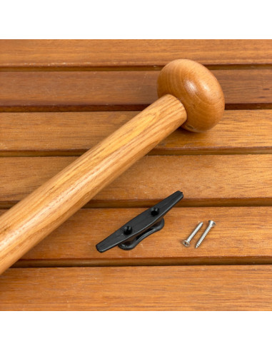 Asta portabandiera in legno