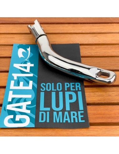 Giunto salpancora doppio con snodo