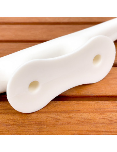 Bitta a galloccia in nylon bianco 2 pz