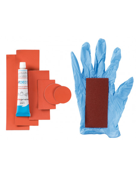 Kit riparazione per gommoni in neoprene Rubber Kit