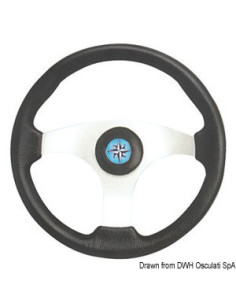 Volante Technic nero/argento
