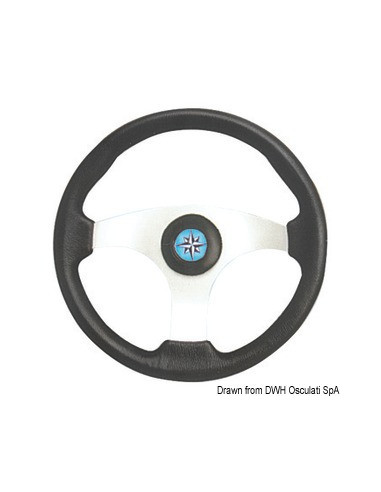 Volante Technic nero/argento