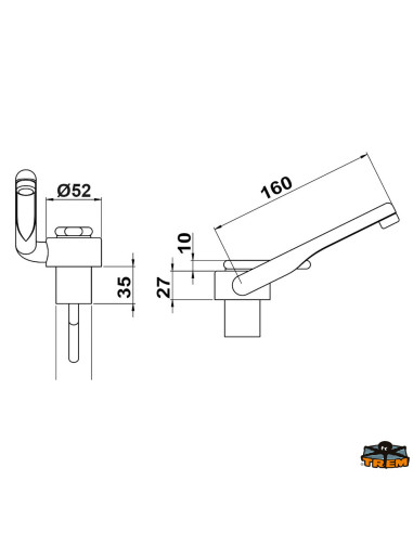 Rubinetto Acqua Fredda Elettrico Can 12V