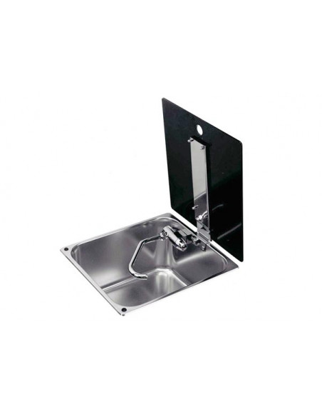 Lavello Inox Lucido con Coperchio
