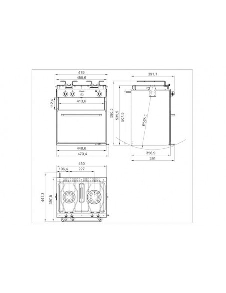 Cucine con Forno Dometic