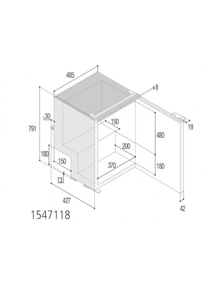 Frigoriferi VF Compressore Interno