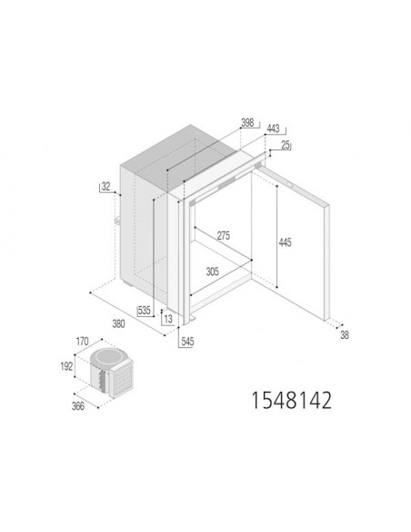 Frigoriferi VF Inox Compressore Esterno