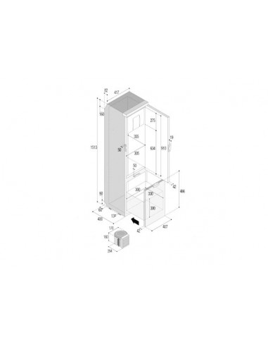 Frigoriferi VF Compressore Esterno