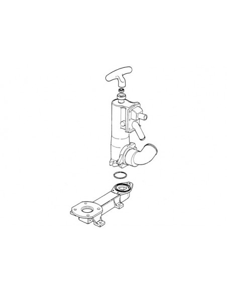 WC - Toilet Manuale RM69 Regata
