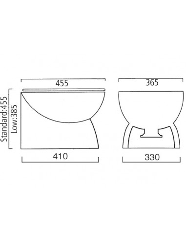 WC - Toilet Elettrica Ocean Luxury Standard