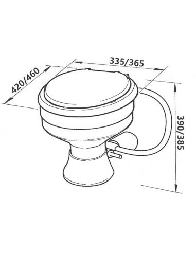 WC - Toilet Elettrica Ocean Evolution