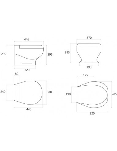 WC - Toilet Tecma Nano