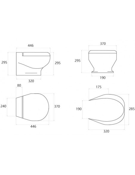 WC - Toilet Tecma Nano