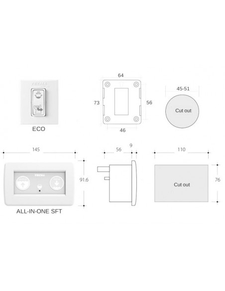 WC - Toilet Tecma Nano