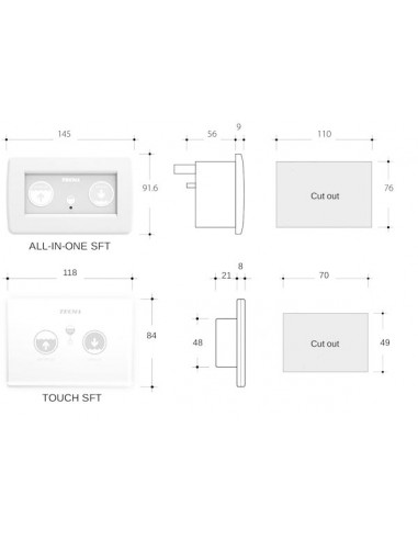 WC - Toilet Tecma Silence Plus 2G