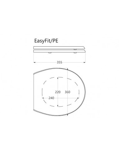 Sedute e Cerniere per Toilet Compact