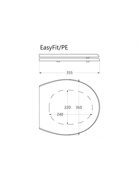 Sedute e Cerniere per Toilet Compact