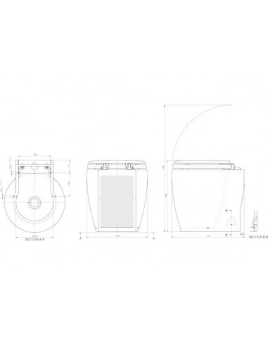 WC - Toilet Elettrica Ocean Laguna Silent