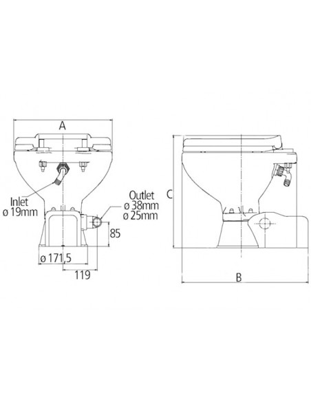 WC - Toilet Elettrica Johnson AquaT