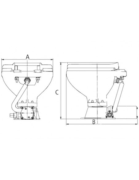 WC - Toilet Elettrica Johnson AquaT Silent