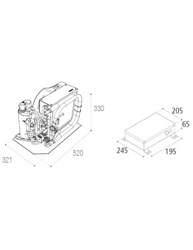 Climatizzatore Vitrifrigo MACS 12000