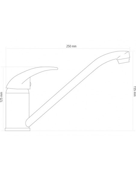 Miscelatore Classic Long Mixer Miscelatore Classic Long Mixer
