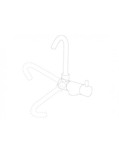 Miscelatore Abbattibile Low
