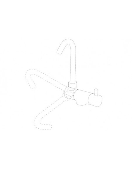 Miscelatore Abbattibile Low Miscelatore Abbattibile Low