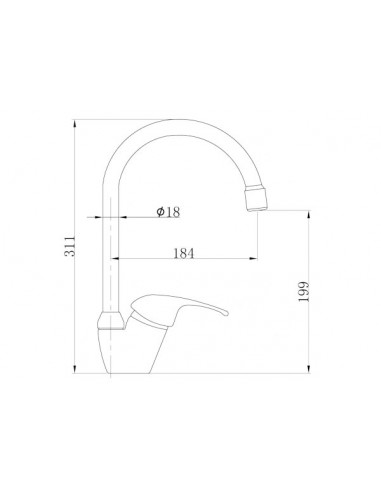 Miscelatore Classic Leva