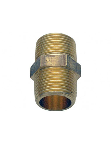 Nipple Doppio in Ottone
