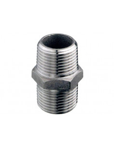 Nipple M-M Inox