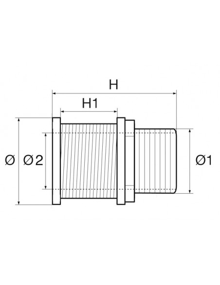Ombrinali di Scarico Grandi con Portagomma