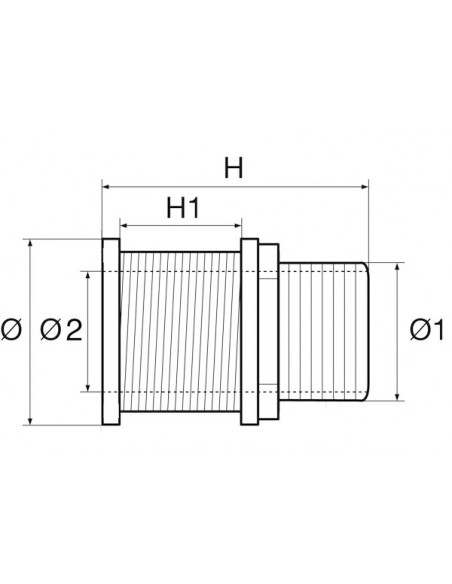 Ombrinale di Scarico Telescopico