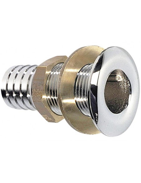 Scarico in Ottone Cromato