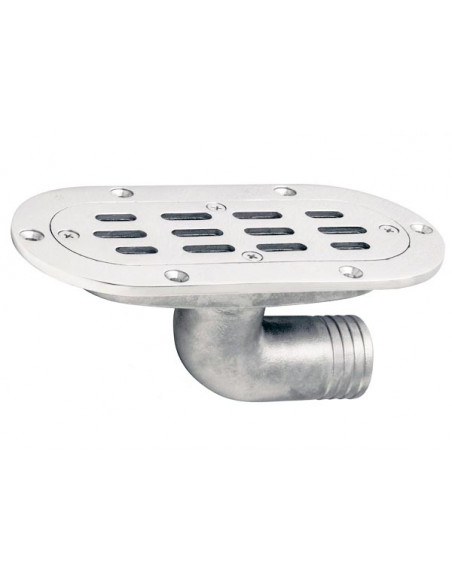 Scarico Pozzetto Inox Oval