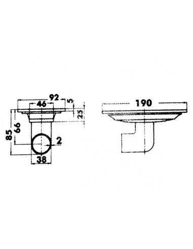 Scarico Pozzetto Inox Oval