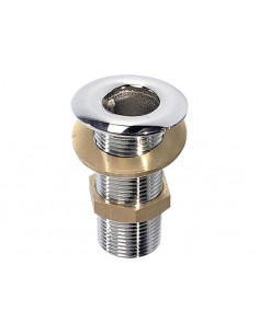 Scarico Filettato in Ottone Cromato