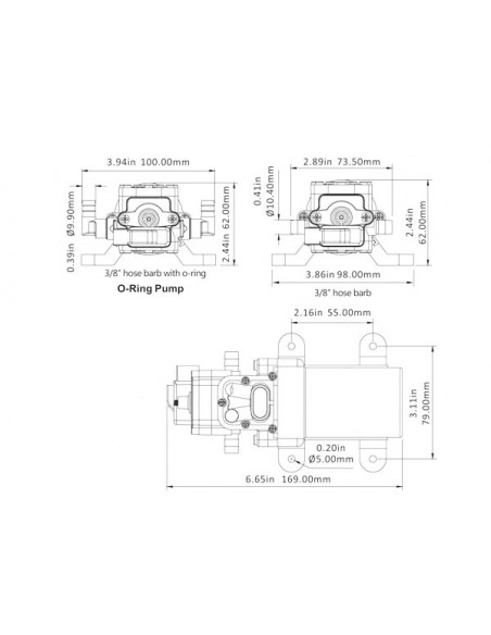 Pompa Autoclave SeaFlo Mini