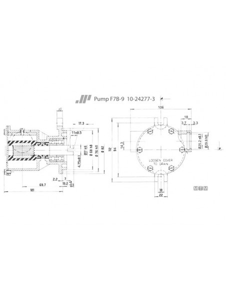 Pompa SPX Johnson F7B-9 (10-24277-03)