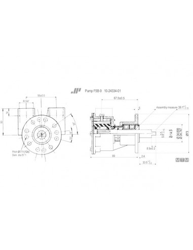 Pompa SPX Johnson F5B-9 (10-24334-01)