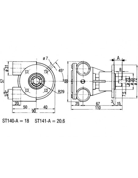 Pompa Flangiata Ancor St 147
