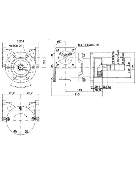 Pompa Flangiata Ancor Mff 57
