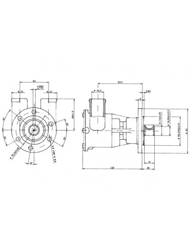 Pompa Flangiata Ancor St 151