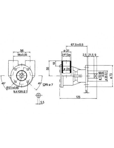 Pompa Flangiata Ancor St 143